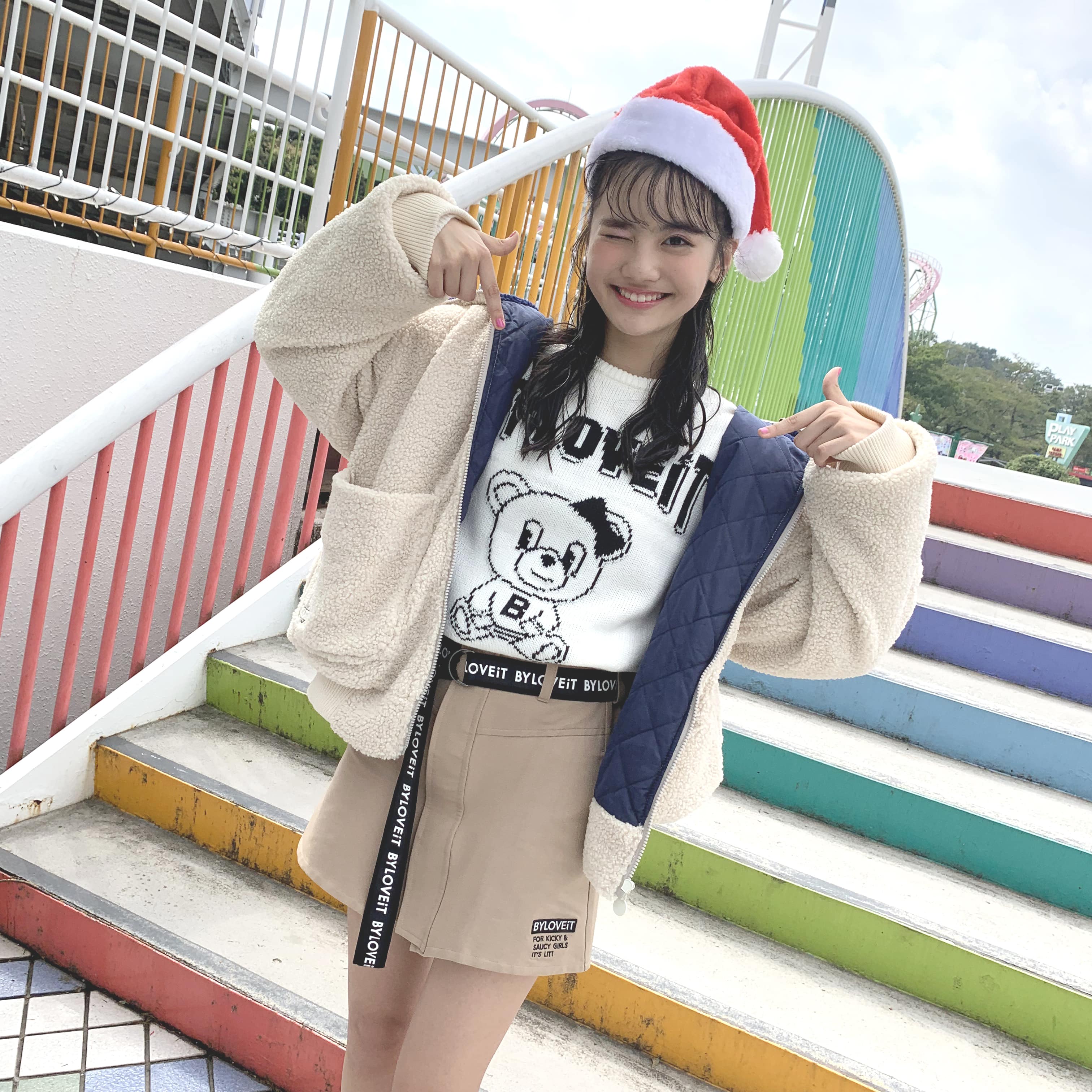 【プレゼント】 ニコプチ12月号掲載 ルキ着用アウターコーデプレゼント