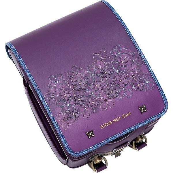 ANNA SUI miniアナスイミニのランドセル2019モデル（紫・キャメル）も